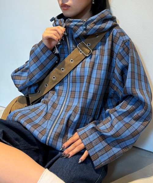 CIAOPANIC TYPY チェック ダウンジャケット CIAOPANIC TYPY（チャオパニックティピー）の「【UNISEX