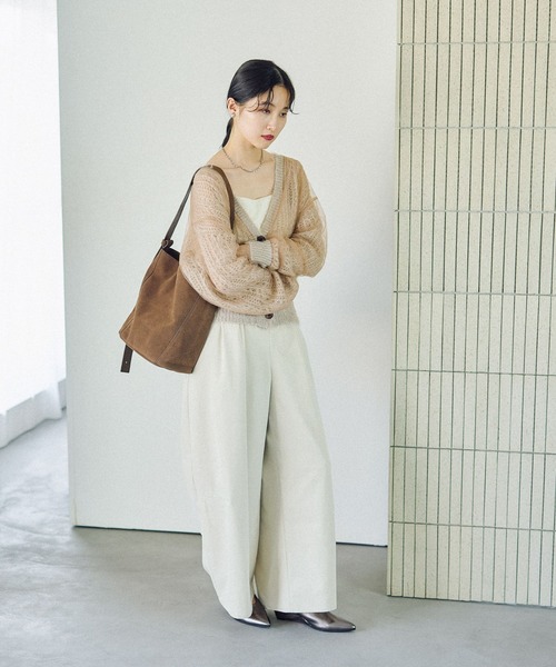 LEPSIM パンツ イージーコクーンワイドパンツ 499926 レディース