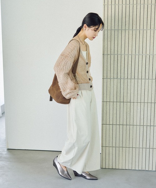 LEPSIM パンツ イージーコクーンワイドパンツ 499926 レディース