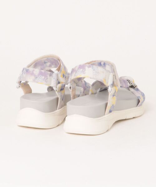 「JELLY BEANS」 フラットサンダル L アイボリー レディース_画像2