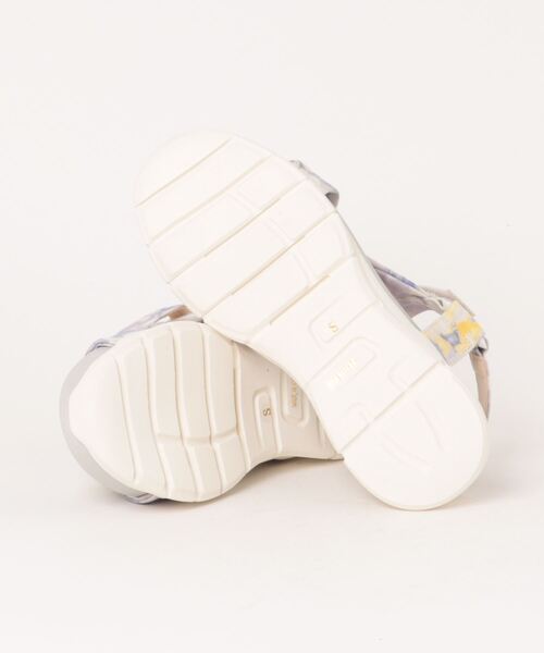 「JELLY BEANS」 フラットサンダル L アイボリー レディース_画像3