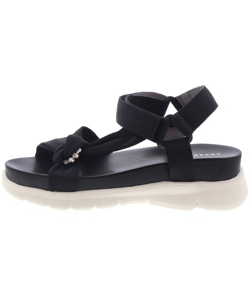 「JELLY BEANS」 フラットサンダル L アイボリー レディース_画像4