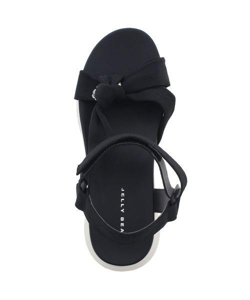 「JELLY BEANS」 フラットサンダル L アイボリー レディース_画像6