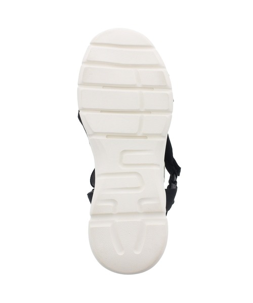 「JELLY BEANS」 フラットサンダル L アイボリー レディース_画像7