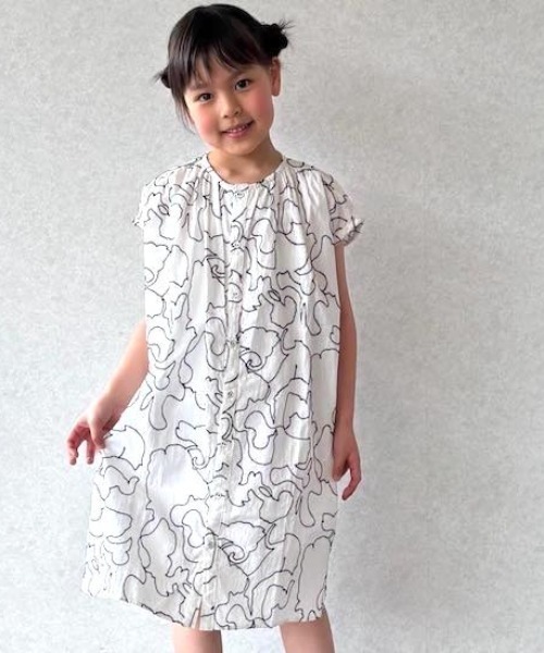 garcon la raison - 衣装 シアービッグワンピース（キッズ） キッズ お子さん服 うしろ帯
