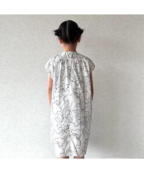 garcon la raison - 衣装 シアービッグワンピース（キッズ） キッズ お子さん服 うしろ帯