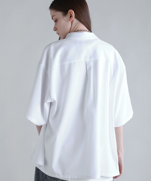 「SOCCE」 半袖シャツ X-LARGE サックスブルー メンズ_画像5