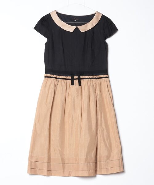 TOCCA（トッカ） 半袖ワンピース 4 ブラック レディース : ZOZOTOWN