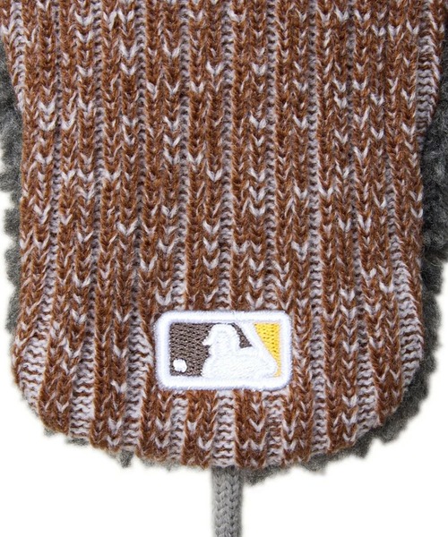 NEW ERA/ニューエラ ニットキャップ MLB/ ニット トラッパー　完売品 NEW ERA/ニューエラ ニットキャップ MLB/NEWERA ニット トラッパー