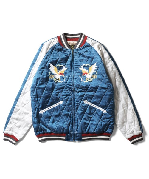 HOUSTON（ヒューストン） スカジャン レーヨンスカジャン(MAP) メンズ