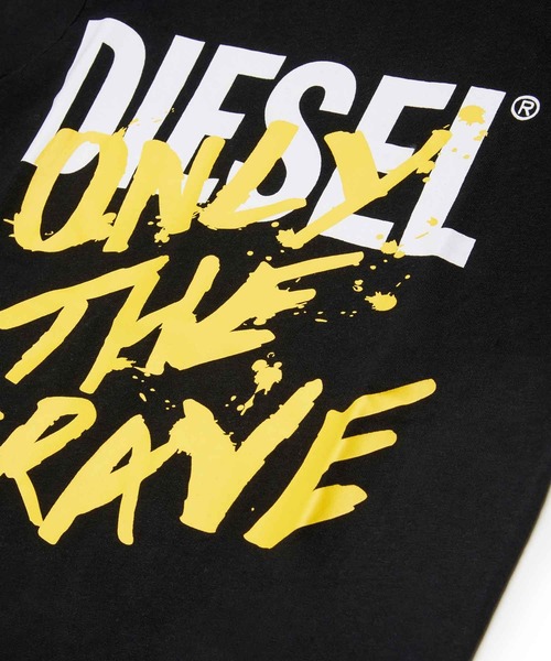 「DIESEL KIDS」 「KIDS」半袖Tシャツ 10Y ブラック キッズ_画像5
