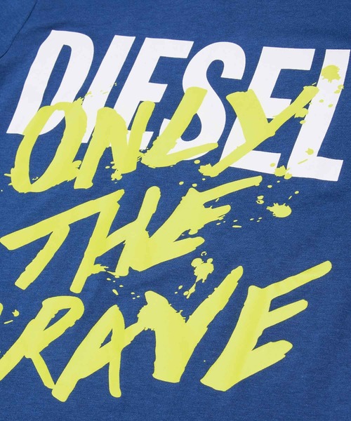 「DIESEL KIDS」 「KIDS」半袖Tシャツ 10Y ブラック キッズ_画像8