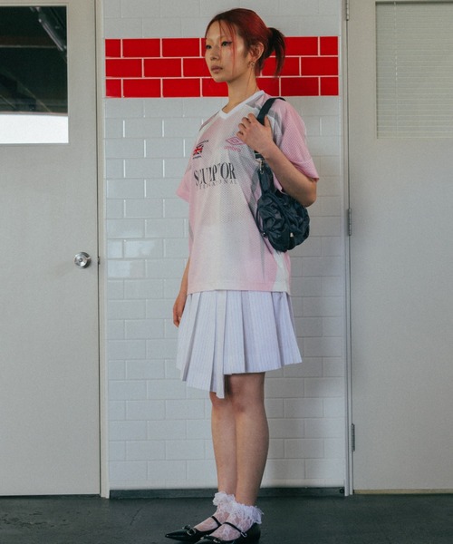 「SCULPTOR」 半袖カットソー FREE グレー レディース_画像5