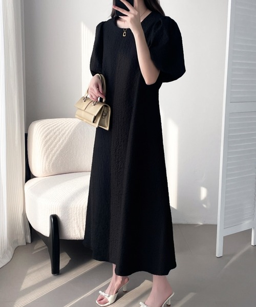 「ABITOKYO」 半袖ワンピース X-LARGE ブルー レディース_画像7