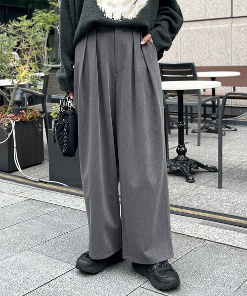 CPCM（シーピーシーエム） スラックス SMALL グレー レディース