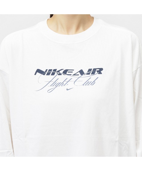 新品ナイキNIKEロゴTシャツホワイトユニセックスLレディース ナイキ レディース 半袖 Tシャツ ウィメンズ NSW S/S Tシャツ GCEL