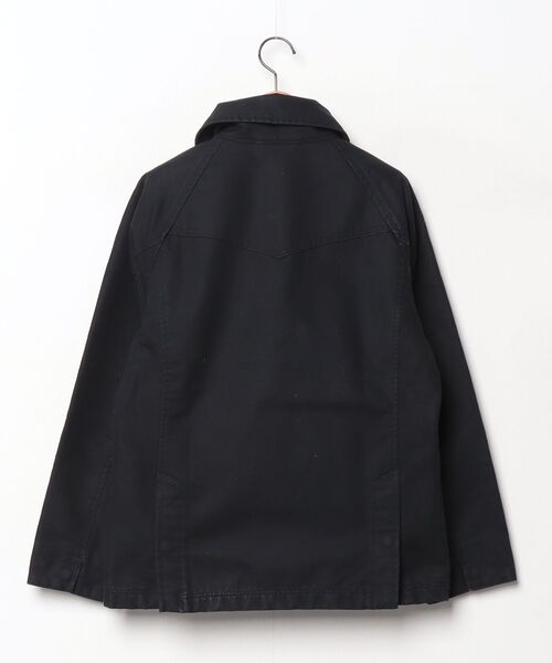 LOUNGE LIZARD / コーデュロイワークジャケット LOUNGE LIZARD（ラウンジリザード） ブルゾン 3 ブラック メンズ