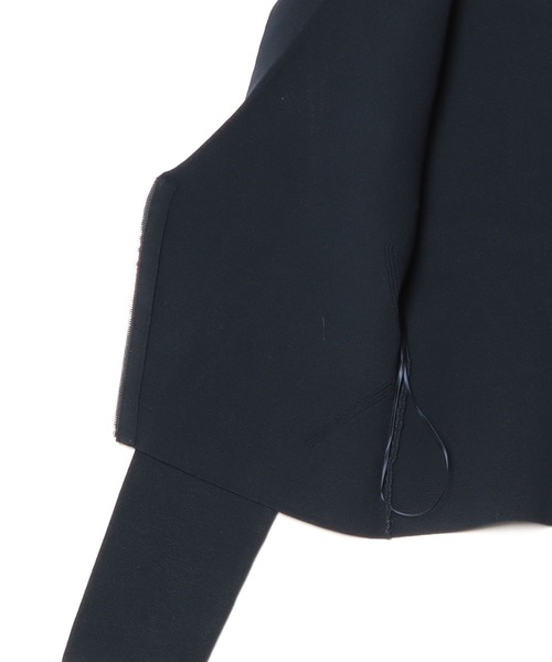 BOSS（HUGO BOSS） コート アウター ニットブレザー アシンメトリー