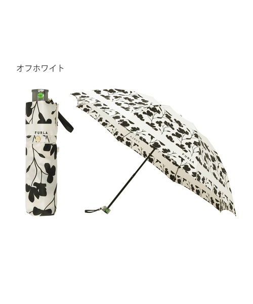 FURLA（フルラ） 折りたたみ傘 折りたたみ傘 雨傘 UVカット ”カメリア