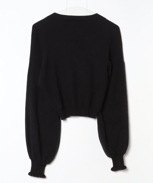 「EATME」 半袖ニット FREE ブラック レディース_画像2