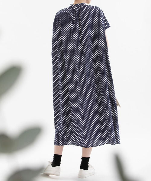 「nop de nod」 半袖ワンピース 3 ダークグレー レディース_画像4