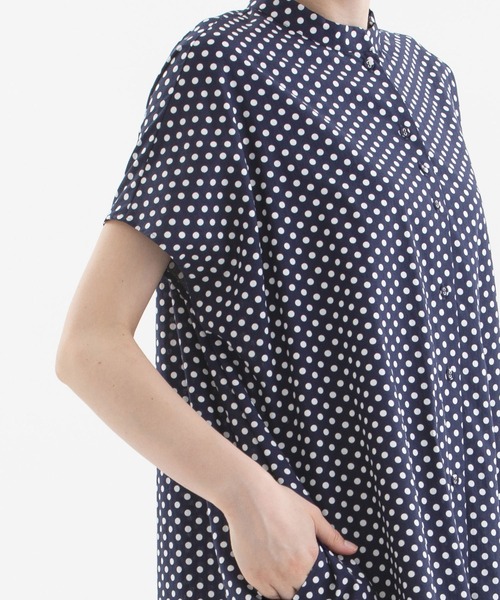 「nop de nod」 半袖ワンピース 3 ダークグレー レディース_画像8