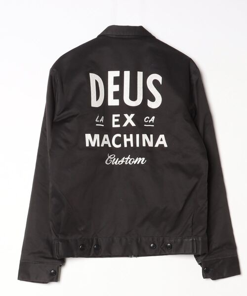 「DEUS EX MACHINA」 ブルゾン S ブラック メンズ_画像2