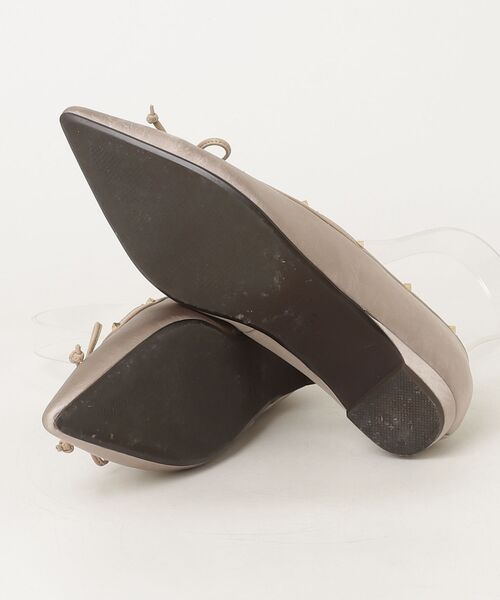 「NICAL」 フラットパンプス 22.5cm ベージュ レディース_画像3