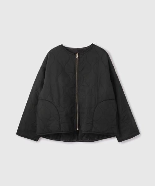 VICKY（ビッキー） ジャケット ノーカラージャケット ひょうたんキルト