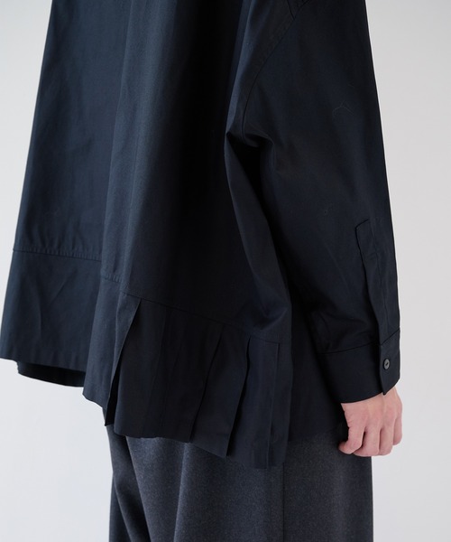 SHAREEF（シャリーフ） シャツ 「SHAREEF」アシンメトリービッグシャツ