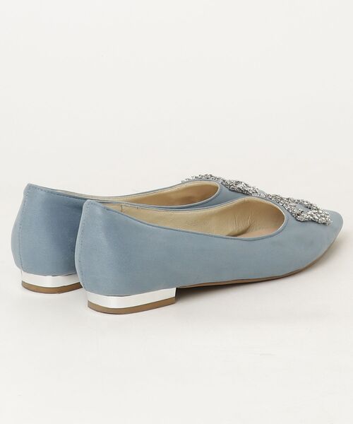 「ORiental TRaffic」 フラットパンプス 36 ブルー レディース_画像2