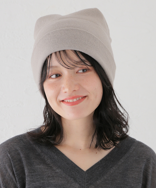 イエナ（IENA）/La Maison de Lyllis/メゾンドリリス BOXKNIT 帽子 2253031 IENA（イエナ） ニット帽 ニットキャップ La Maison de Lyllis