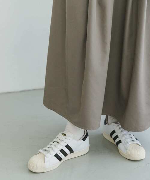 「ITEMS URBANRESEARCH」 フレアスカート FREE グレー系その他 レディース_画像2