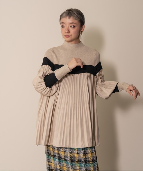 「DOLLUPOOPS」 長袖ニット 38 ブラック レディース_画像6