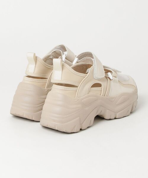 「EVOL」 ローカットスニーカー M ベージュ レディース_画像2