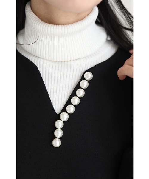 「CAWAII」 長袖ワンピース FREE ブラック レディース_画像4