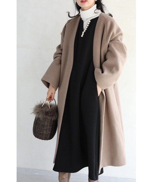 「CAWAII」 長袖ワンピース FREE ブラック レディース_画像7