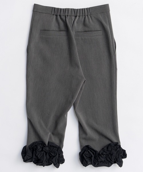 MAISON SPECIAL（メゾンスペシャル） パンツ Flower Hem Capri Pants
