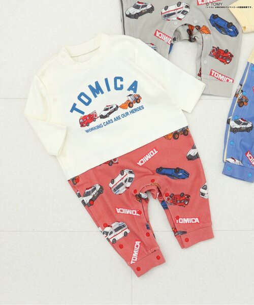 BREEZE（ブリーズ） ベビー服 ロンパース 「リンク」TOMICA