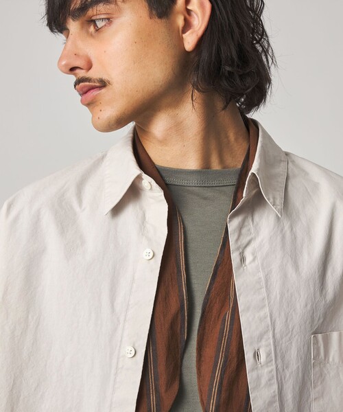 STEVEN ALAN（スティーブンアラン） シャツ ガーメントダイ ポプリン