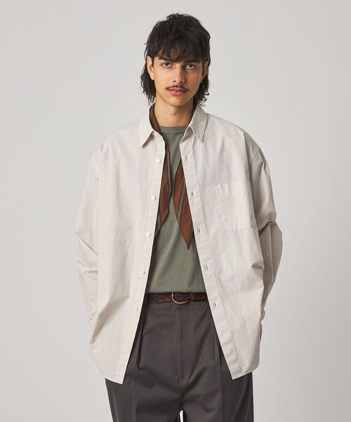STEVEN ALAN（スティーブンアラン） シャツ ガーメントダイ ポプリン