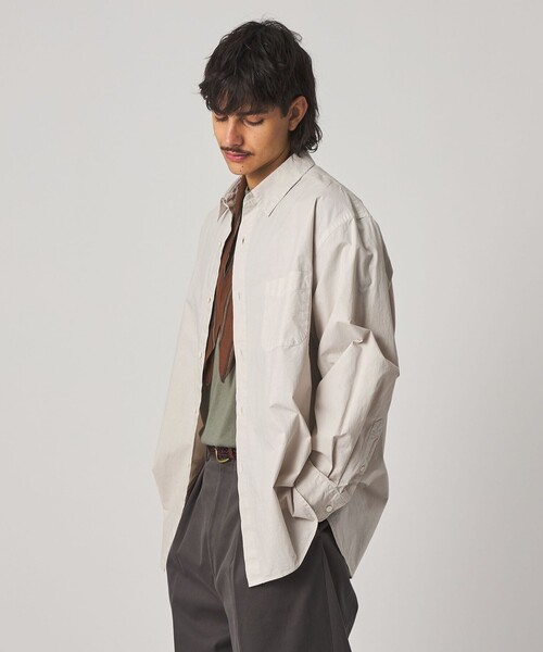 STEVEN ALAN（スティーブンアラン） シャツ ガーメントダイ ポプリン