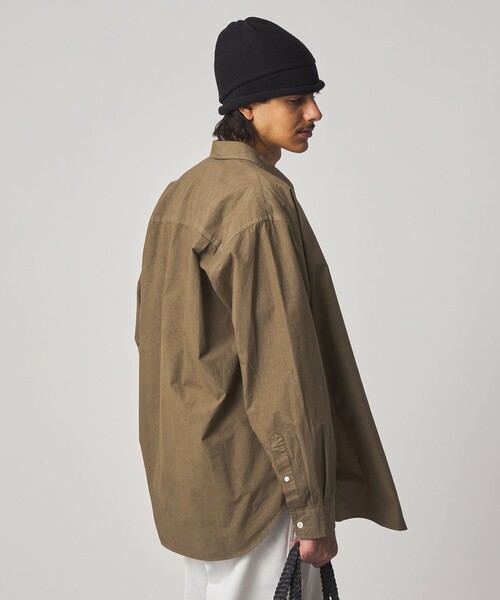 STEVEN ALAN（スティーブンアラン） シャツ ガーメントダイ ポプリン