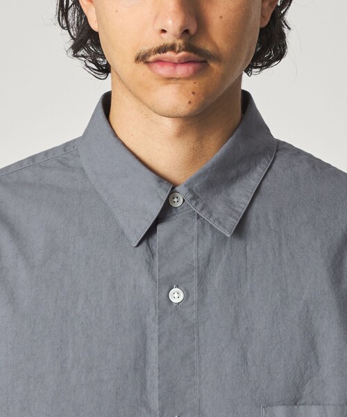 STEVEN ALAN（スティーブンアラン） シャツ ガーメントダイ ポプリン