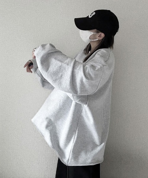 YACA（ヤーカ） トレーナー スウェット Cutoff Mini Logo Sweat/カット