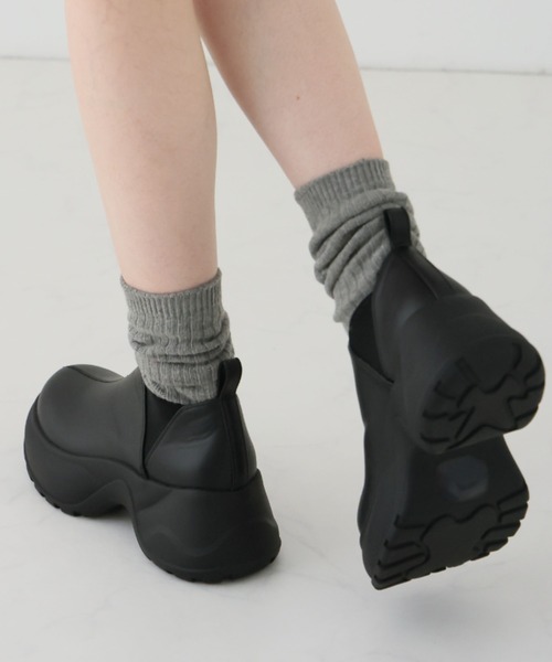 「VIVIAN」 ショートブーツ L ブラック レディース_画像5