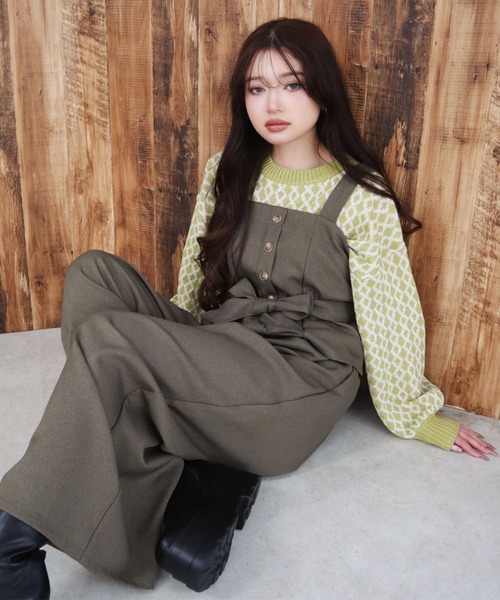 CECIL McBEE（セシルマクビー） ワンピース ツイルビスチェ