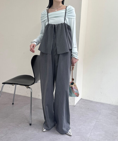 「mystic」 オールインワン 2 ブラック レディース_画像3