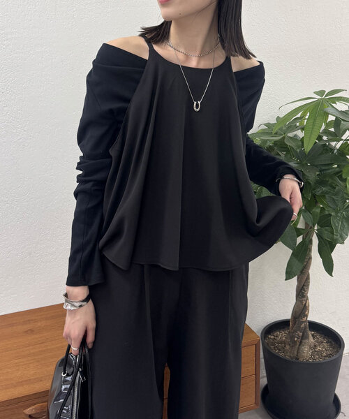 「mystic」 オールインワン 2 ブラック レディース_画像5