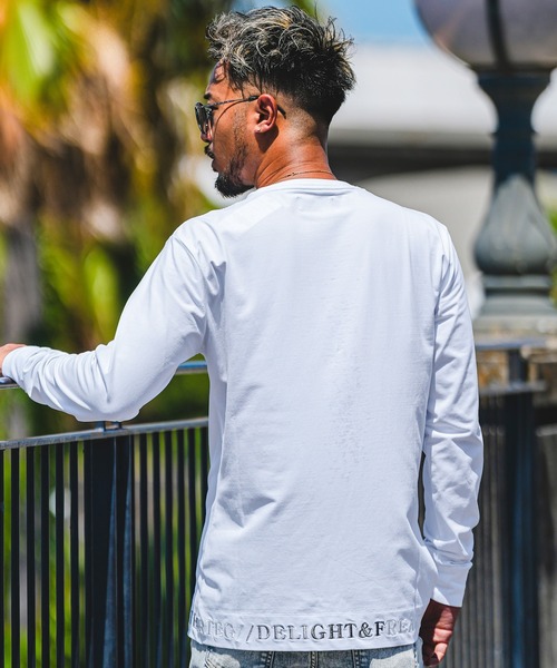 adamsJUGGLER（アダムスジャグラー） 長袖Tシャツ S ホワイト メンズ